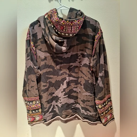 Johnny Was Valmere Pull on Hoodie Size M price firm - Picture 5 of 6